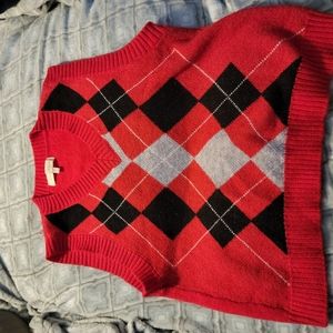 Hazel Moon preppy sweater vest